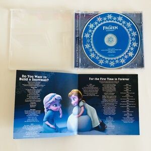 Frozen Movie Original Soundtrack CD Disney Let It Go Idina Menzel Demi Lovato